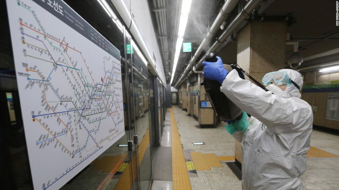 Coronavirus live updates: South Korea infections surge past 340