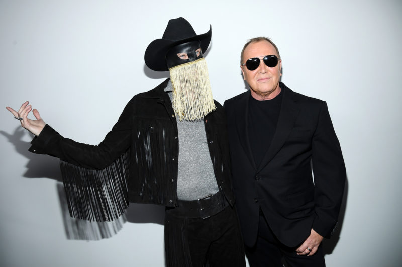 Canadian Musician Orville Peck Performed at Michael Kors' Fall 2020 Show