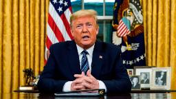 Trump address sparks chaos as coronavirus crisis deepens