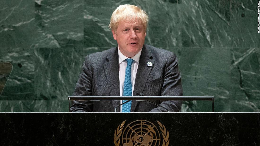 UNGA: British PM Boris Johnson says the world needs to 'grow up' and deal with climate change